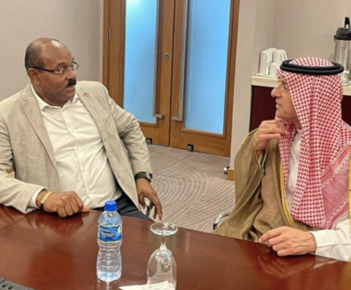 PRIME MINISTER BROWNE MEETS TOP OFFICIALS FROM SAUDI ARABIA AND GHANA