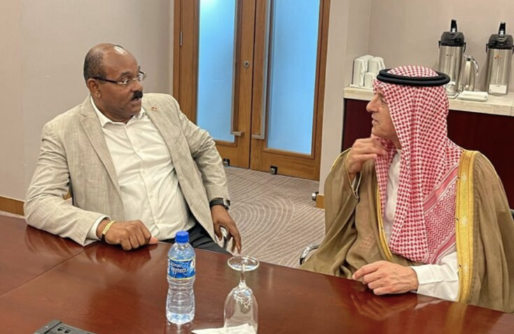 PRIME MINISTER BROWNE MEETS TOP OFFICIALS FROM SAUDI ARABIA AND GHANA