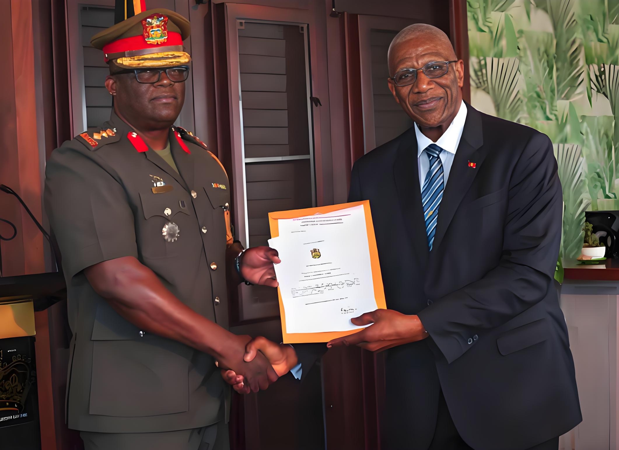 Colonel Telbert Benjamin of the Antigua & Barbuda Defence Force has been promoted to Brigadier General